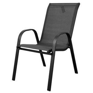 Krzesło ogrodowe IBIZA czarny